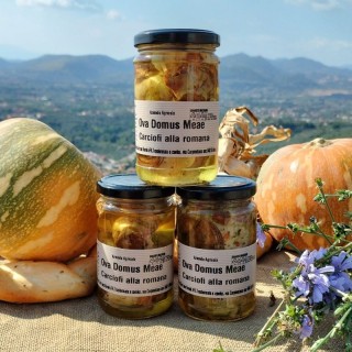 Carciofi alla romana sott'olio 290 gr